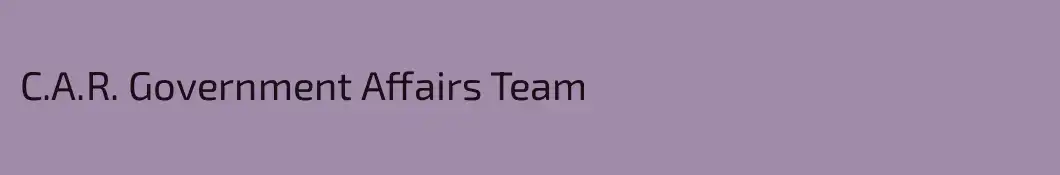 C.A.R. Government Affairs Team